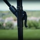 thumbnail image 4 of Quitasol Terraza 360° 3x3 mt Panel Solar Luz Led Khaki oscuro Vincenzi, 4 of 10