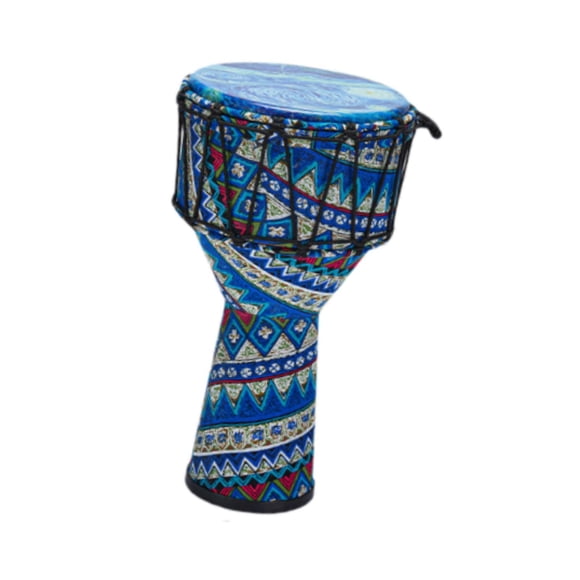 Tambor Djembe Tambor Africano Profesional Para Regalos De Cumpleaños Para Niños, Niñas Y Niños, Azul