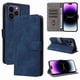 thumbnail image 1 of Funda Billetera para iPhone 15 con Soporte - Cartera de Cuero con Ranuras Azul, 1 of 5