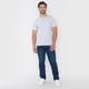 thumbnail image 4 of Polera Hombre Henley Slub Gris Corona, 4 of 5
