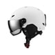 thumbnail image 4 of Hombres De Snowboard Airmuff Al Aire Libre Con Almohadilla De La Mandíbula Cómoda Casco De Deportes De Nieve M Blanco, 4 of 5