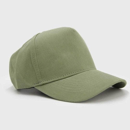 Gorra de Algodón 5 Paneles Lisa Unisex