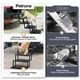 thumbnail image 4 of Escaleras para perros PetrUna, extra anchas, 5 peldaños para perros grandes, 250 libras, 4 of 7