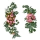 thumbnail image 3 of Granja Flores Artificiales Arco Decoración Colgante Para Dormitorio Ceremonia Vacaciones Rosa, 3 of 5