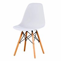 Kidscool - Silla Infantil Eames Blanca