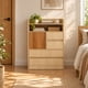 thumbnail image 1 of Cómoda Cajonera Bicolor de MDF para Dormitorio 60x40x90 cm, 1 of 6
