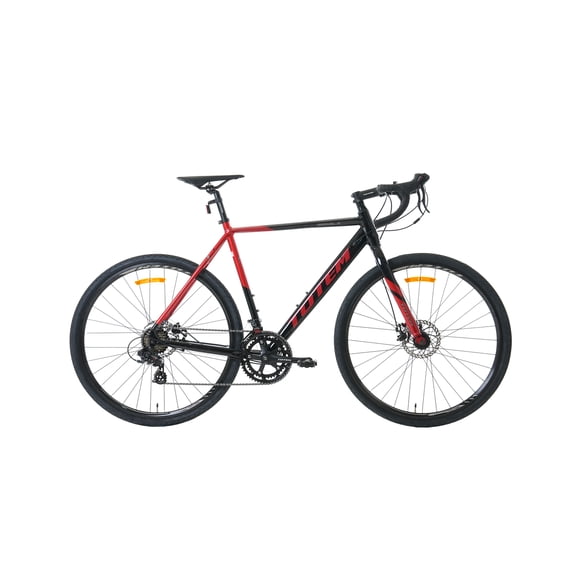 BICICLETA GRAVEL TOTEM 700*58 GRAVEL-X NEGRO ROJO