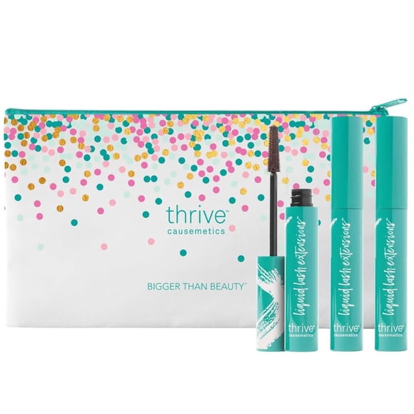 Máscara Thrive Causemetics Liquid Lash Extensions Paquete de 3