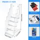 thumbnail image 2 of Soporte para folletos TMWEFUSC Pack de 2 11x29 cm 5 niveles, 2 of 8