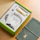 thumbnail image 3 of Juego de té japonés DWEHIXBUY, cuenco para batir matcha, 7 unidades, vidrio blanco, 3 of 7