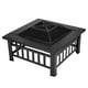 thumbnail image 2 of Fogon Brasero Metalico 3 En 1 De Exterior 81x81x45cm, 2 of 3