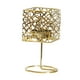 thumbnail image 2 of Candelabro De Hierro Para Luz De Té, Candelabro Para Mesa De Comedor, Decoración De Dormitorio, Dorado, 2 of 5