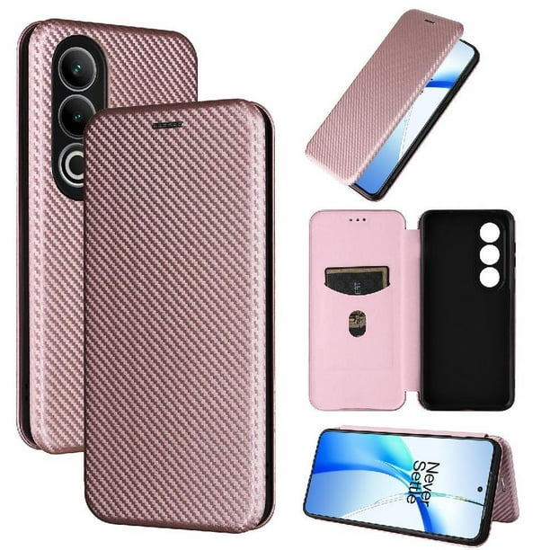 Funda Flip para FOXDOCK OnePlus Nord CE4 5G - Funda magnética de negocios, funda protectora delgada