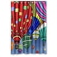 thumbnail image 1 of Cortina de ducha con diseño de globo aerostático, juego de cortinas de baño con ganchos, tamaño 48 x 72 pulgadas, 1 of 3