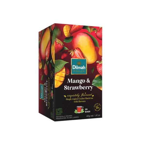 Te dilmah mango frutilla 20 sobres de te, 40 g