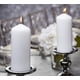 thumbnail image 3 of Pillar Candles Bolsius White, 2 x 6 pulgadas, sin perfume, juego de 20, 3 of 8