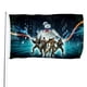 thumbnail image 1 of Cazafantasmas Bandera impresa con temática, regalo perfecto para fanáticos, amigos y familiares, y adecuada para actividades al aire libre e interiores, decoraciones de fiesta. 90 cm × 150 cm., 1 of 6