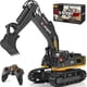 thumbnail image 1 of Excavadora de juguete a control remoto kolegend 40 cm 11 canales 1/18, 1 of 7