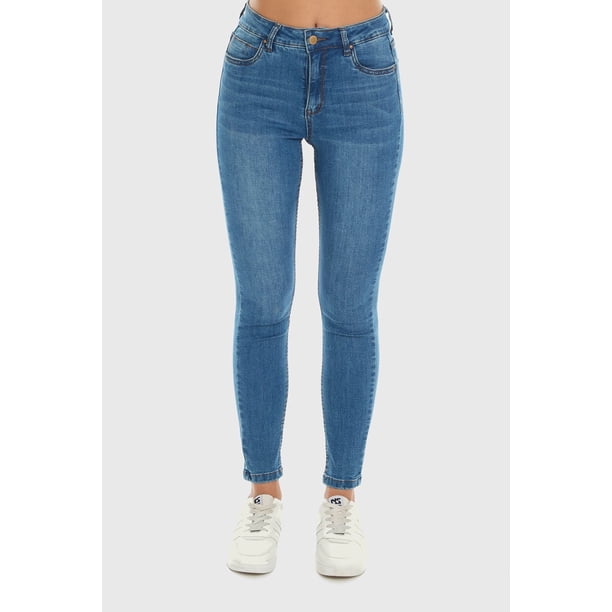 Jeans Mujer Skinny Estela Azul - ll