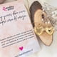thumbnail image 2 of Relicario Corazón Laminado en Oro con Mariposa de Circones – incluye tu foto más preciada para siemp, 2 of 5