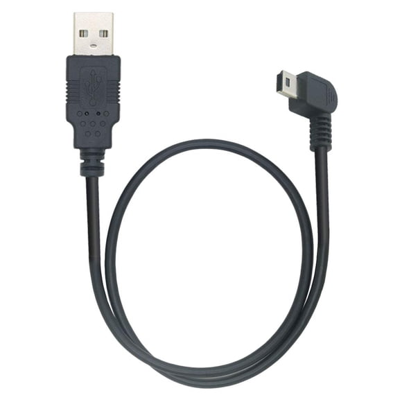 Cable USB Tivid 0,5 m Ángulo Recto Tipo A a Mini B