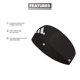 thumbnail image 2 of Banda para la cabeza adidas Alphaskin para entrenamiento y sudor, 2 of 4