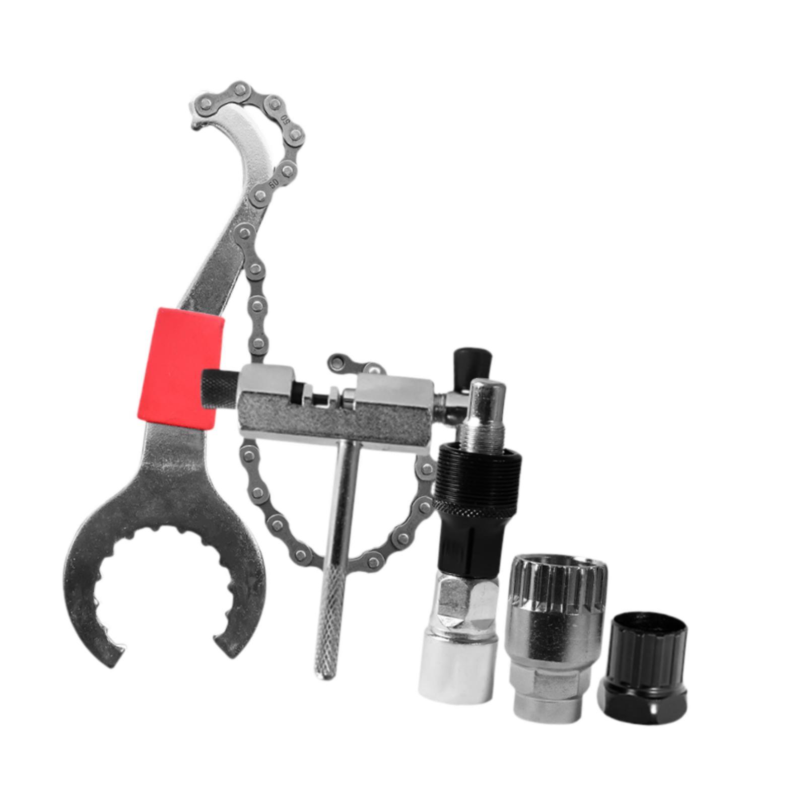 Magideal - Herramienta Extractora De Brazo De Manivela, Kit De Cadena De Rueda Libre, Llave Extractora De Manivela, Herramienta De Reparación De Bicicletas Para Estilo B