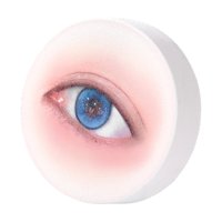 Magideal - 3Pcs Esponjas De Pestañas Para Práctica De Entrenamiento De Pestañas Esponja Portátil Portátil De Ojo Esponjado Esponja De Extensión De Pestañas Para Azul