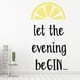 thumbnail image 2 of Decomural Let The Evening Begin Gin WS-51238, 2 of 2