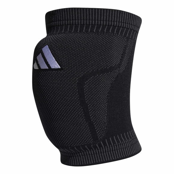 Rodilleras de voleibol adidas Primeknit unisex para adultos, color negro y blanco