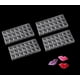 thumbnail image 1 of Pack X4 Molde Chocolate Acrilico Moldes Chocolate Molde Beso, 1 of 2