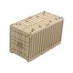 thumbnail image 1 of Contenedor De Bloques, Caja De Ladrillos, Contenedor De Envío De Juguetes Para Regalos De Cumplea?os, Marrón, 1 of 5
