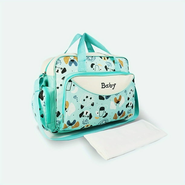 Large Cartoon Printed Single Shoulder Mommy Bag; Multifunctional Large Capacity Mother And Baby Bag; Fashionable Single Shoulder Cross-body Mommy Bag Diaper Bag