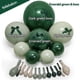 thumbnail image 3 of Kit de arco de globos verde esmeralda con moño verde bosque oscuro, 3 of 9
