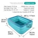 thumbnail image 3 of Piscina Inflable HIWENA 208x142x64 cm Piso Suave Verde, 3 of 6