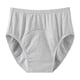 thumbnail image 1 of Pañales de tela para adultos, ropa interior protectora para la incontinencia, bragas de algodón reutilizables para mujeres, hombres y personas mayores Gris XXL, 1 of 5