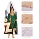 thumbnail image 4 of El Mago de Oz Manta Capa con Capucha Anti-Bolitas, Manta de Lana Ártica Suave, Manta Portátil de Felpa Ligera y Lujosa, Poncho para Siesta en Casa y Oficina, 100*130cm, 4 of 6