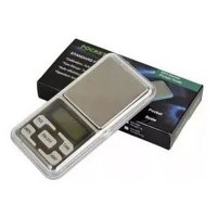 Tecnofonia - Gramera Bascula Balanza Pesa Bolsillo 500Gr Color Plateado