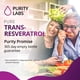 thumbnail image 3 of Suplemento Purity Labs Trans-Resveratrol Puro + Quercetina 1500 mg, 3 of 3