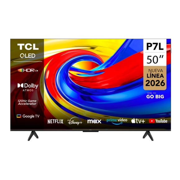 Televisor TCL 50" QLED 4K UHD Google P7L
