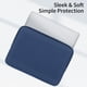 thumbnail image 2 of Funda para portátil RAINYEAR para Chromebook de 13,3", color azul marino, 2 of 7