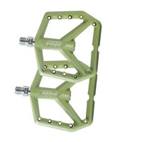 Magideal - Pedales De Bicicleta Pedales De Ciclismo De Nailon Pedales Huecos Ligeros Antideslizantes Pedales De Bicicleta Pedal Plano Para Bicicleta De Carretera Verde