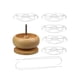 thumbnail image 2 of Bead Spinner Bowl Bead Stringer Bead Bowls Kit Para Arcilla Beads Art Crafts DIY Big Eye Needle, 2 of 5