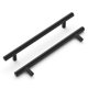 thumbnail image 1 of Tirador de barra Hickory Hardware 160 mm acabado negro mate, 1 of 3