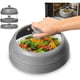 thumbnail image 1 of Microwave Splatter Cover GuardGlass Silicone Dish Cover, Color Grey, 1 of 3