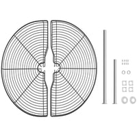 Hbt - Rotonda Media Luna Puerta 450 Mm Antracita