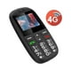 thumbnail image 2 of Teléfono celular Senior Adulto Mayor 4G, Dual SIM, pantalla 1.77″, botón SOS, 2 of 4