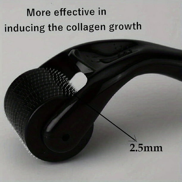 Derma Roller Microneedle Kit | 0.25mm/0.5mm/1.0mm For Women & Men | Face, Beard & Scalp Care | Hair & Beard Thicken Kit