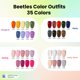 thumbnail image 2 of Kit de esmalte de uñas en gel Beetles 68 piezas 35 colores con luz UV, 2 of 7