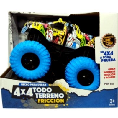 Todo Terreno A Ficción Monster Truck Graffiti 1 Un Perrot